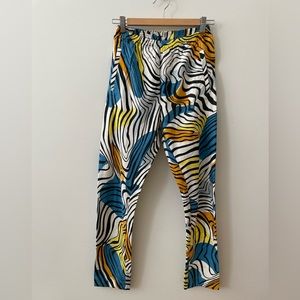 APC lightweight pattern pants with pockets XS